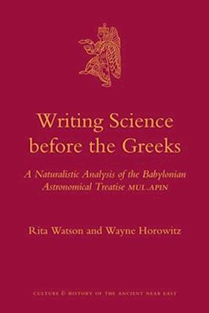 Writing Science Before the Greeks
