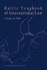 Baltic Yearbook of International Law, Volume 10 (2010)