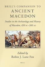 Brill's Companion to Ancient Macedon