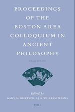 Proceedings of the Boston Area Colloquium in Ancient Philosophy