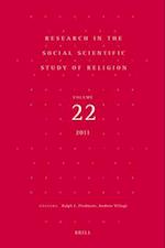 Research in the Social Scientific Study of Religion, Volume 22