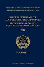 Reports of Judgments, Advisory Opinions and Orders / Recueil Des Arrêts, Avis Consultatifs Et Ordonnances, Volume 11 (2011)