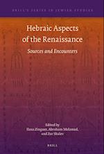 Hebraic Aspects of the Renaissance