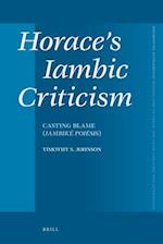 Horace's Iambic Criticism