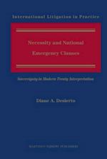 Necessity and National Emergency Clauses
