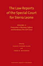 The Law Reports of the Special Court for Sierra Leone (2 Vols.)