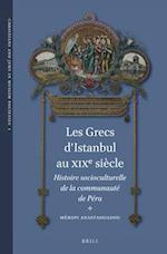 Les Grecs D'Istanbul Au Xixe Siecle
