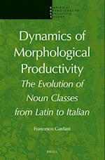 Dynamics of Morphological Productivity
