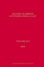 Spanish Yearbook of International Law, Volume 16 (2010)