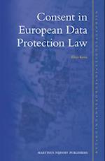 Consent in European Data Protection Law