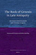 The Book of Genesis in Late Antiquity