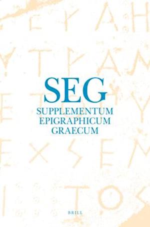 Supplementum Epigraphicum Graecum, Volume LIX (2009)