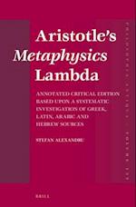 Aristotle's Metaphysics Lambda