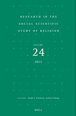 Research in the Social Scientific Study of Religion, Volume 24