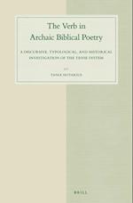 The Verb in Archaic Biblical Poetry