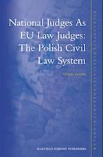 National Judges as Eu Law Judges