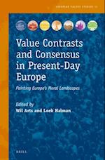 Value Contrasts and Consensus in Present-Day Europe