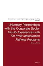 University Partnerships with the Corporate Sector