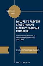 Failure to Prevent Gross Human Rights Violations in Darfur
