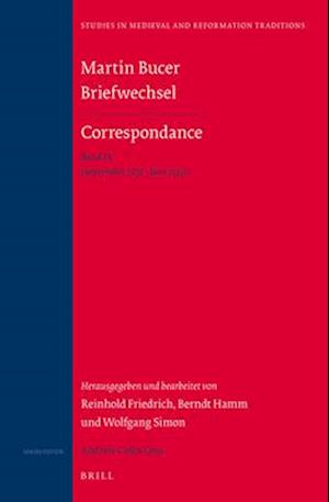 Martin Bucer Briefwechsel/Correspondance