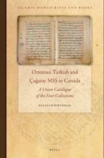 Ottoman Turkish and CA&#285;atay Mss in Canada