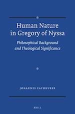 Human Nature in Gregory of Nyssa