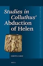Studies in Colluthus' Abduction of Helen