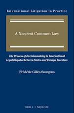 A Nascent Common Law