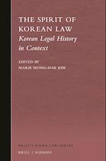 The Spirit of Korean Law