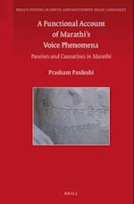 A Functional Account of Marathi's Voice Phenomena