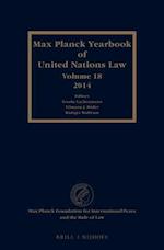 Max Planck Yearbook of United Nations Law, Volume 18 (2014)