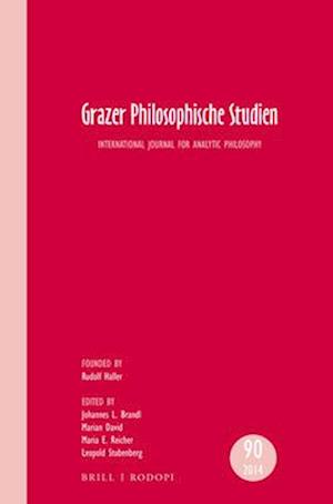 Grazer Philosophische Studien, Vol 90 - 2014
