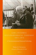 Lewi Pethrus' Ecclesiological Thought 1911-1974