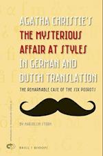 Agatha Christie's the Mysterious Affair at Styles in German and Dutch Translation