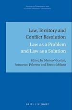 Law, Territory and Conflict Resolution