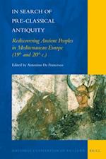 In Search of Pre-Classical Antiquity