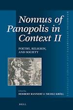 Nonnus of Panopolis in Context II