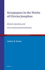Synagogues in the Works of Flavius Josephus