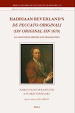 Hadriaan Beverland's de Peccato Originali (on Original Sin1679)