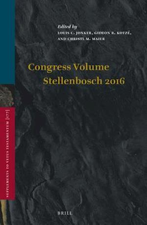 Congress Volume Stellenbosch 2016