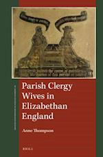 Parish Clergy Wives in Elizabethan England