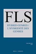 Hybrid Genres / L'Hybridité Des Genres