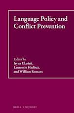 Language Policy and Conflict Prevention