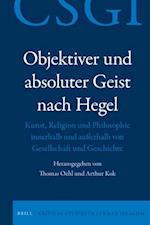 Objektiver Und Absoluter Geist Nach Hegel