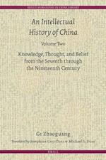 An Intellectual History of China, Volume Two