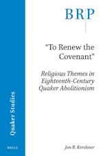 To Renew the Covenant