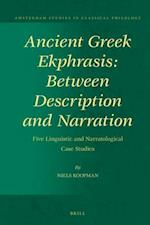 Ancient Greek Ekphrasis