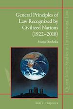 General Principles of Law Recognized by Civilized Nations (1922-2018)