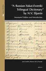 "a Russian-Yakut-Ewenki Trilingual Dictionary" by N.V. Sljunin