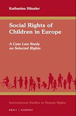 Social Rights of Children in Europe